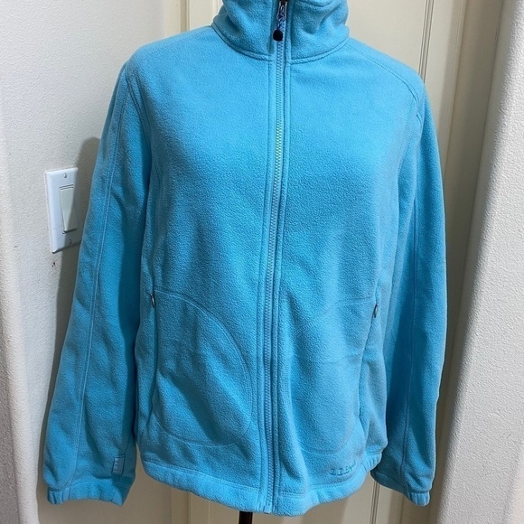 Women's L.L.Bean Sweater Fleece Full-Zip Jacket Size Medium - Picture 1 of 10